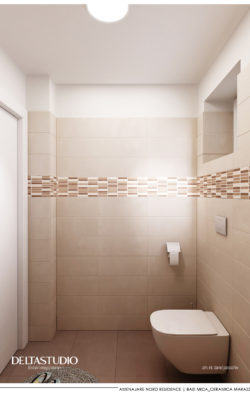 AMENAJARE NORD RESIDENCE_Baie mica_Ceramica Marazzi_02